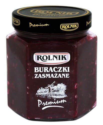 Buraczki marynowane wiórki zasmażane 540g Rolnik